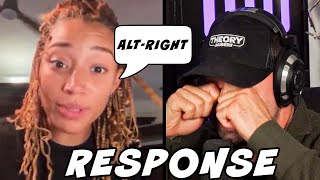 AMANDLA STENBERG MELTDOWN OVER THE ACOLYTE CANCELED  RESPONSE [upl. by Erdnaek]