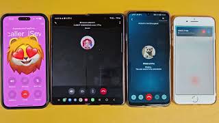 4 SOCIAL MEDIA OUTGOING CALLS FACETIME VIBER COMERA SKYPHONE ONE INCOMING CALL [upl. by Kingdon190]