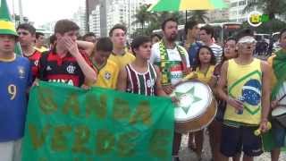 Inspirados nos seus clubes torcida cria músicas para Seleção [upl. by Torray]