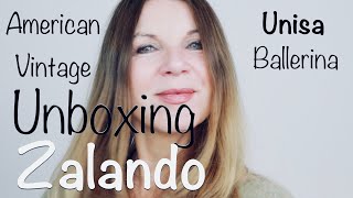 Fashion Haul ⎮ Zalando Unboxing ⎮ American Vintage amp Klassik Ballerina funghi von Unisa⎮Kirsty Coco [upl. by Bendicta]