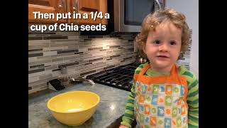 Making Chia Seed Pudding Just Charlie [upl. by Aggie]