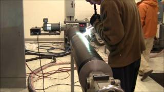 Plasma Thermal Spray Pipe Coating [upl. by Kirtap]