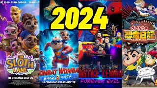 Full List of Animation Movies Of 2024 [upl. by Liana]