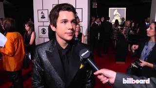 Austin Mahone on the GRAMMYs Red Carpet 2014 [upl. by Undry]