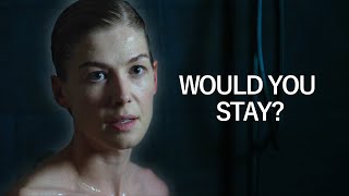 Rosamund Pike Interview Wheel of Time Gone Girl James Bond and More [upl. by Niletac798]