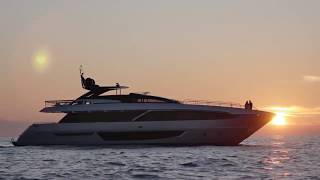 Luxury Yacht  Riva 100 Corsaro  Short Video [upl. by Ahsiugal]