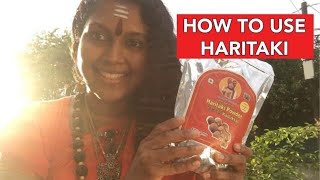 Haritaki Nectar for the Body and How to Use It [upl. by Amitarp]