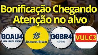 GGBR4 GOAU4 BBAS3 DIVIDENDOS BONIFICAÇÃO analise técnica COPEL COMUNICADO AO MERCADO VULC3 [upl. by Olgnaed]