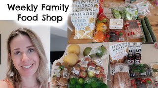 WEEKLY FAMILY GROCERY SHOP amp MEAL PLAN  FAMILY MEAL IDEAS  KERRY WHELPDALE [upl. by Yaner677]