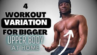 4 GYM ALTERNATIVES FOR HOME WORKOUT CHEST WORKOUT  SHOULDER WORKOUT  TRICES WORKOUT  WORKOUT [upl. by Ahsiya496]