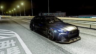 ШАШКИ НА RS6 В Assetto Corsa [upl. by Neeham]