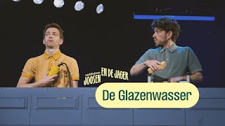 Scène uit Aanklonteren De Glazenwasser  Joosen en de Jager finalist Leids Cabaret Festival [upl. by Llemrej]