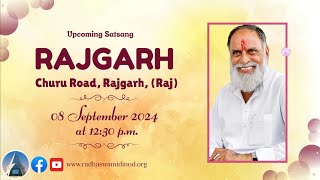 Rajgarh Satsang 2024  LIVE  Radha Swami Dinod  radhaswami rajgarh satsang 2024 live [upl. by Scribner932]