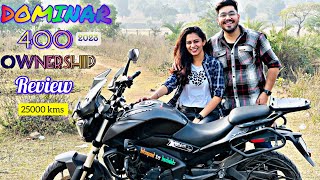 DOMINAR 400 2023 OWNERSHIP REVIEW ❤️‍🔥 25000 Kms  Touring varient  bike nahi छोटा हाथि है यह 🐘 [upl. by Toor959]