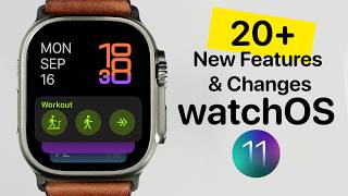 watchOS 11 is Out Everything New [upl. by Yrellam371]