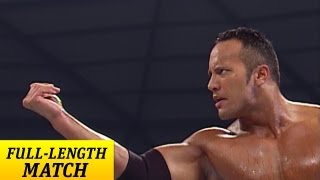 FULLLENGTH MATCH  SmackDown  The Rock vs Edge and Christian [upl. by Coheman]