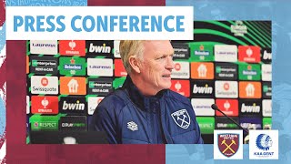 quotHopefully We Can Rise To The Occasion  Moyes and Downes Press Conference  West Ham v Gent [upl. by Eimmij]