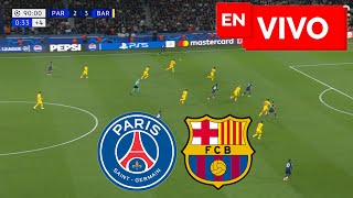 🔴 PSG 2  3 BARCELONA EN VIVO Y EN DIRECTO 🔴 CHAMPIONS LEAGUE 🏆 [upl. by Eiroj917]