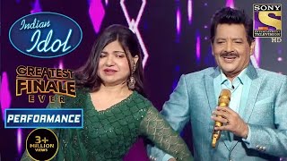 Alka जी और Udit जी का दिलचस्प Performance  Indian Idol Season 12  Greatest Finale [upl. by Ane]