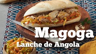 A Magoga é uma iguaria típica de Angola Lanche Angolano  a melhor comida de rua de ANGOLA 🇦🇴 [upl. by Atrim760]