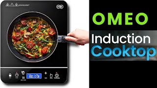 Omeo Portable Induction Cooktop  Portable Induction Cooktop  Top Portable Induction Cooktop [upl. by Hoseia]