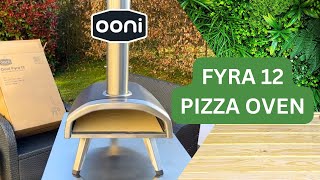 Ooni Fyra 12 Pizza Oven  First Impressions and Unboxing [upl. by Ymerrej]