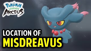 Misdreavus Location Misdreavus the Hairstyle Muse  Pokemon Legends Arceus [upl. by Holub]