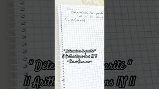 Arithmétique dans N  Tronc Commun BIOF tronccommun maths [upl. by Anaicilef329]