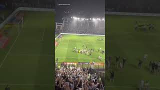 Torcida e jogadores do Galo hoje 19 festejando a classificação a para a final da Copa do Brasil [upl. by Saraiya]