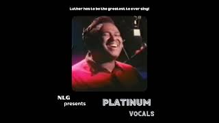 Luther Vandross singing quotA House is not a Homequot live [upl. by Gracia189]