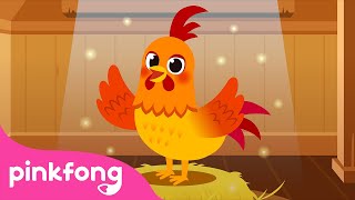 The Rooster Song  Farm Animals  Nursery Rhymes for Kids  Animal Songs  Pinkfong Songs [upl. by Giliana]