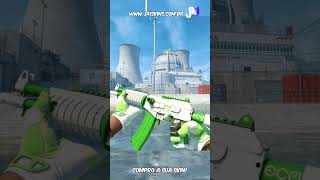 MELHOR INVENTÁRIO VERDE NO CS2 cs2 cs2skins csgo csgoclips [upl. by Akerahs209]