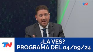 ¿LA VES Programa completo del 04092024 [upl. by Lenoel]