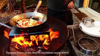 Yagoona Barramundi BBQ Beef and blackbean stirfry [upl. by Othilia803]