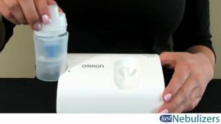 Just Nebulizers Omron CompAir Nebulizer System NEC801 [upl. by Eintruoc643]