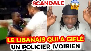 UN LIBANAIS QUI GIFLE UN POLICIER IVOIRIEN CE QUI EXPLIQUE LE MÉCONTENTEMENT DES IVOIRIENS [upl. by Aerdnu]