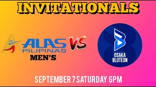 ALAS PILIPINAS vs OSAKA BLUTEON  INVITATIONALS TUNE UP GAMES LIVESCORE [upl. by Valentine]