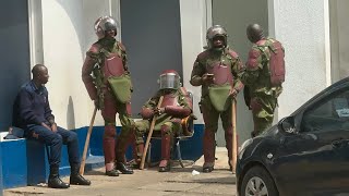 PARLIAMENT amp STATE HOUSE UNDER TIGHT SECURITY AS NAIROBI CBD STAYS CALM ON SABA SABA [upl. by Docilu569]