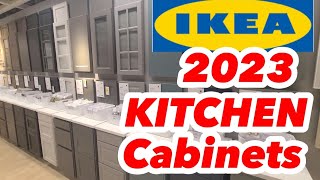 IKEA KITCHEN CABINETS 2023 with prices kitchen cabinets knobs and pulls  kitchen hardware trends [upl. by Osicran]