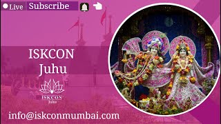 ISKCON Juhu Mumbai Live Darshan  26th Jan 2024  Part  2  5  00 PM to 9 PM [upl. by Hew]