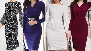 Fabulous And Gorgeous bodycon dress outfit ideas 202324 [upl. by Derrik]