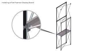 Install a flat foamex display board  Quadrant2Design [upl. by Berlin]