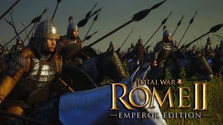 THE MONGOLS ARE IN ROME 2  1100 AD Total War Rome 2 Multiplayer Battle [upl. by Aelrac]