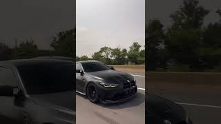 BMW M3 VS M5 COMPETITION cars [upl. by Orapma]