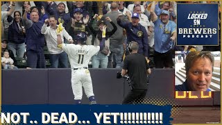 NOT DEAD YET The Milwaukee Brewers Revive to Keep Their Season Alive [upl. by Enael]