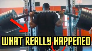 Nick Chubb SQUATS 540 Pounds 8 MONTHS After ACL Tear  He Is SUPERMAN [upl. by Tobe]