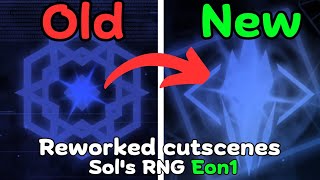 Old VS New Reworked Cutscenes in Eon 1  Sols RNG Eon1 [upl. by Hna]