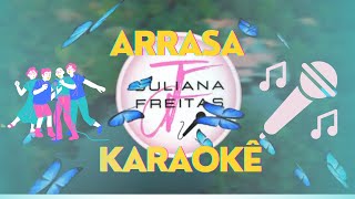 Arrasa  Juli Freitas Karaokê karaoke singing viral [upl. by Ahsyia525]