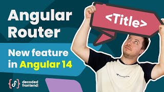 Angular 14 Router  Updating the Page Title 2022 [upl. by Stagg]