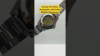 Invicta Pro Diver Automatic with the Seiko NH35a Movement [upl. by Nonohcle]